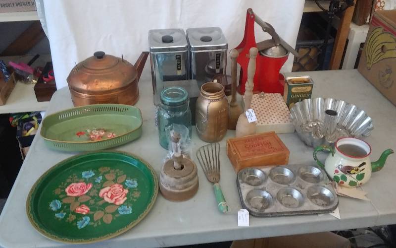 Lot Of Vintage Kitchen Misc
