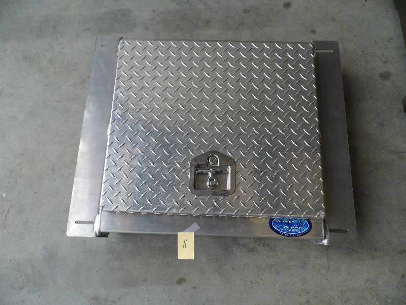 Diamond Plate Truck Box No Key