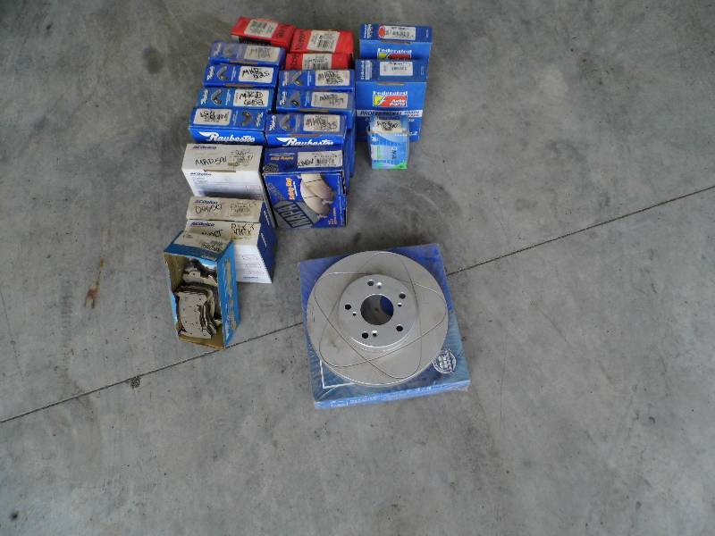 Assorted Brake Pads - Rotors