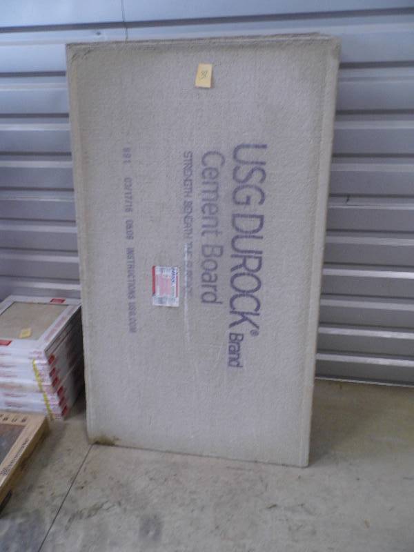 Lot of 12 cement Boards
