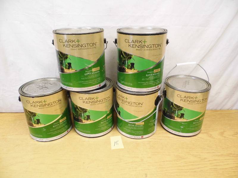 lot 18 image: Clark  Kensington Paint