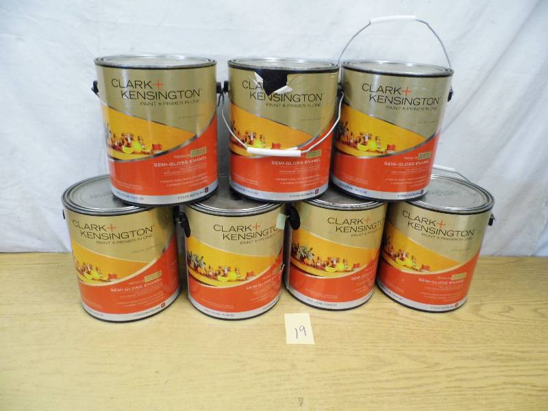 lot 19 image: Clark  Kensington Paint