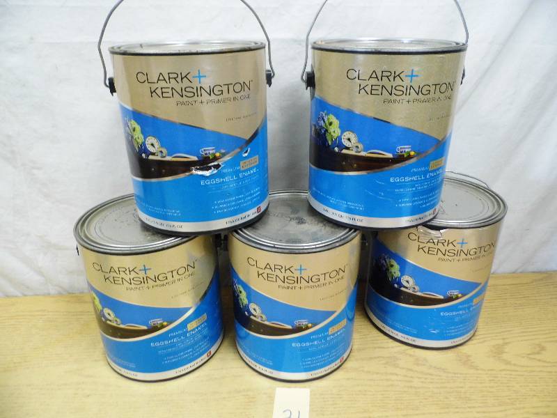 lot 21 image: Clark  Kensington Paint