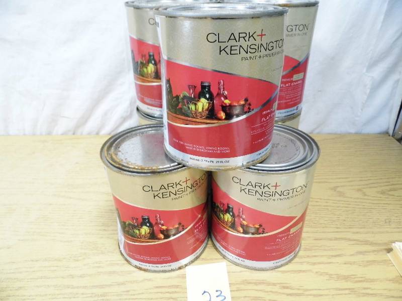 lot 23 image: Clark  Kensington Paint