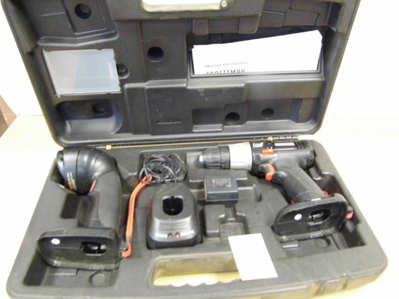 lot 64 image: Craftsman Drill  Light