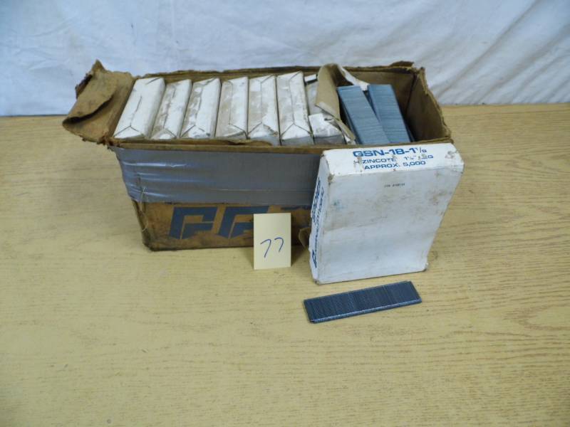 lot 77 image: Case Nails for Nailgun