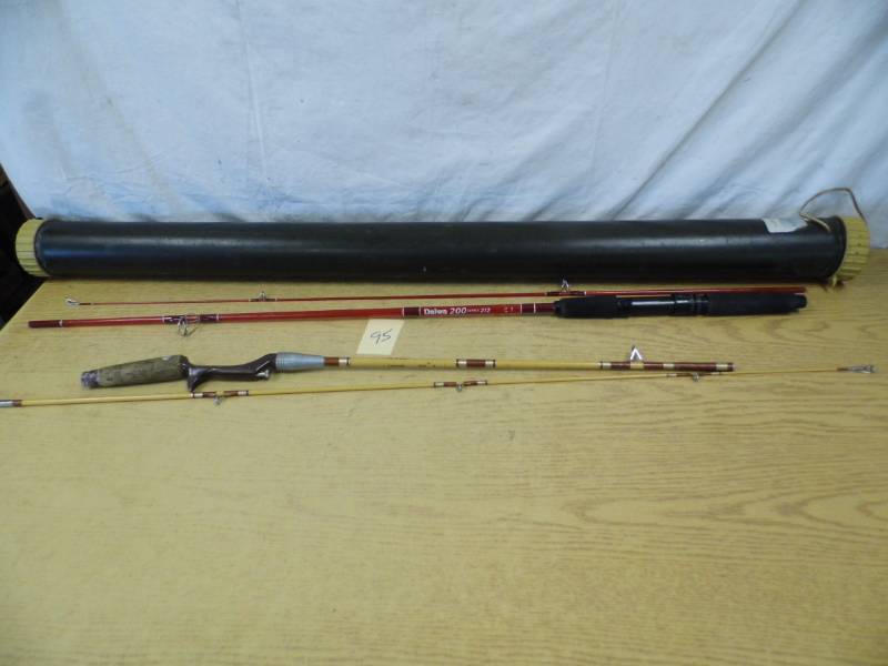 lot 95 image: Mighty Tuff Rod Case with Fishing Rods