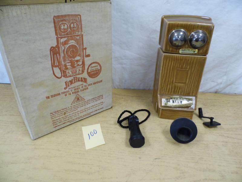 lot 100 image: Jim Beam Teltphone