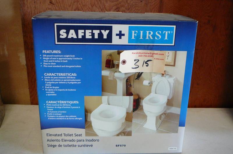 lot 315 image: Elevated Toilet Seat