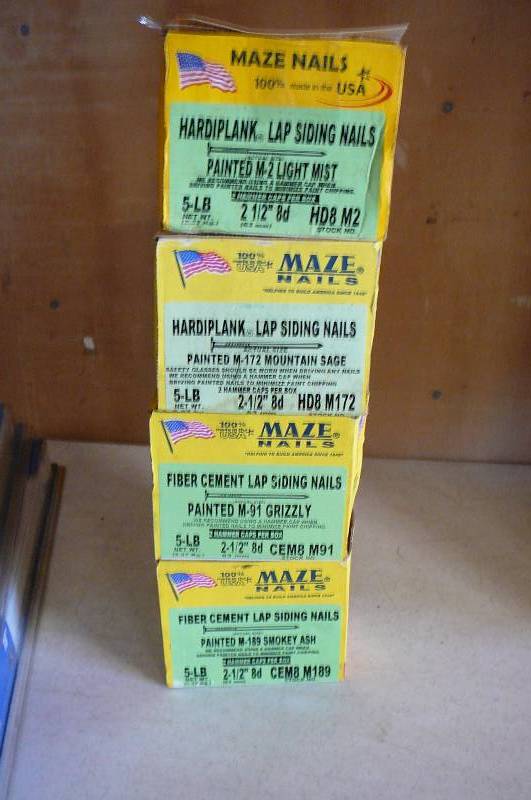 lot 325 image: Siding Nails