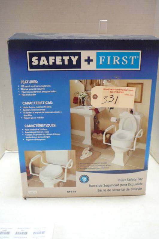 lot 331 image: Toilet Safety Bar