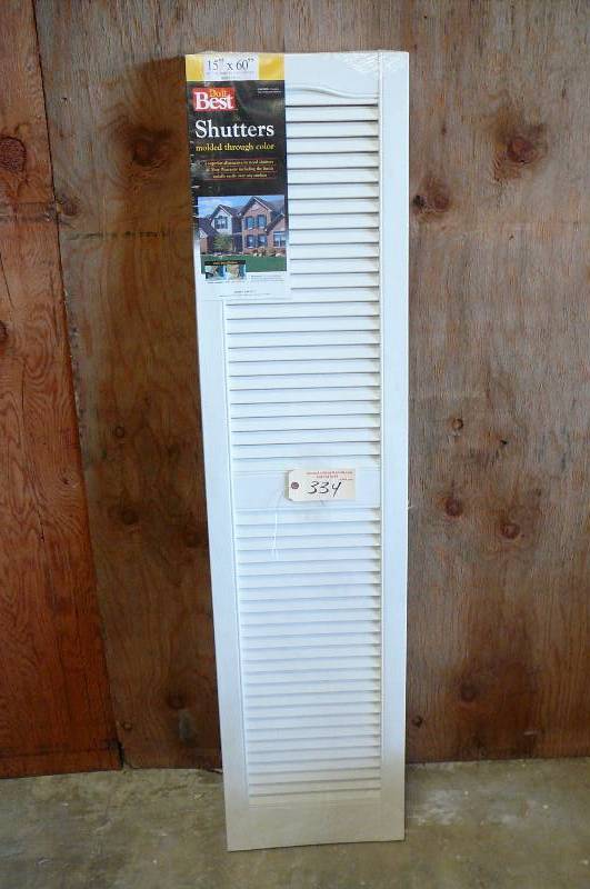 lot 334 image: Shutters