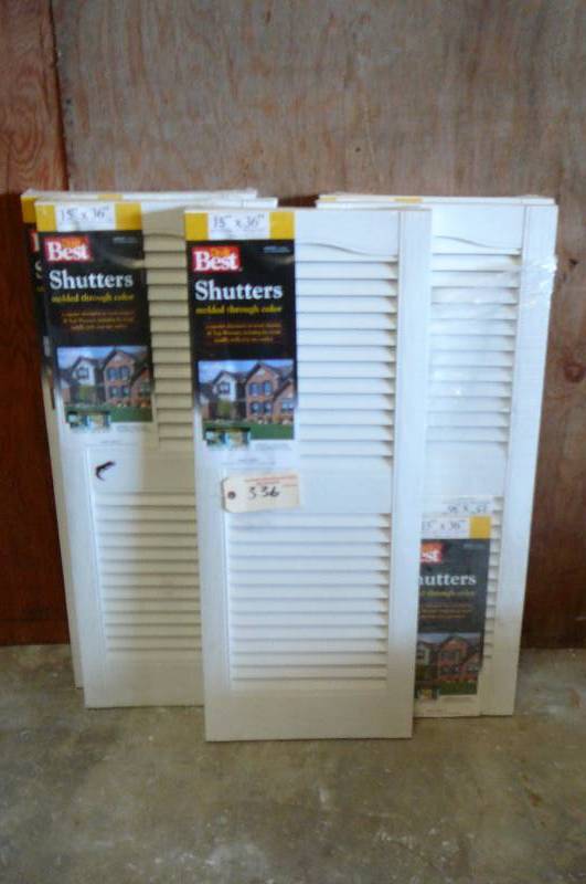 lot 336 image: Shutters