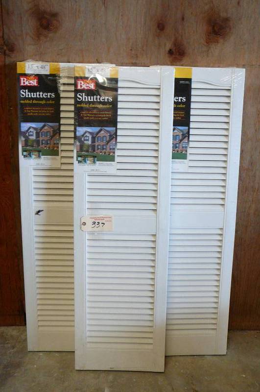 lot 337 image: Shutters