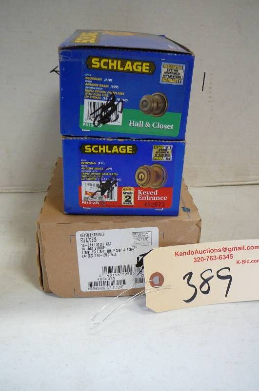 lot 389 image: Schlage Key Entrance