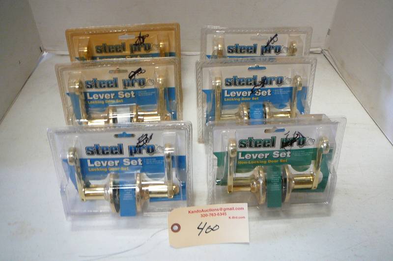 lot 400 image: Steel Pro Lever Sets