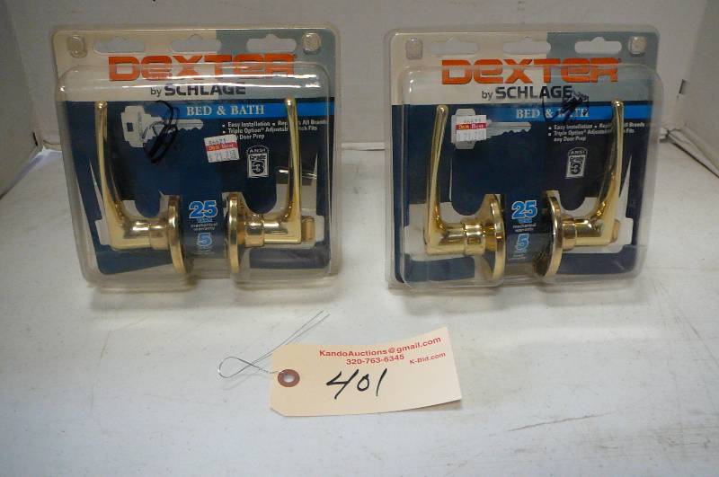 lot 401 image: Dexter by Schlage Bed & Bath Latch