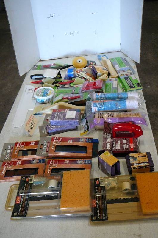lot 457 image: Painting Supplies