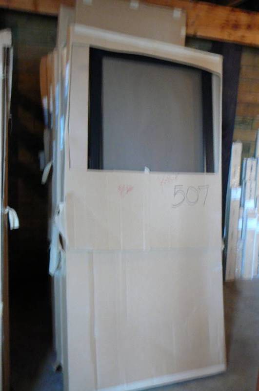 lot 507 image: Large Lot of Misc Integrity Patio & Door Screens