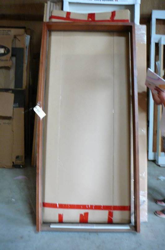 lot 39 image: Bayer Built Wooden Door Frame