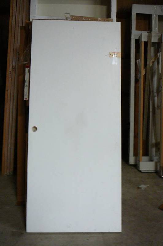 lot 45 image: Machined Interior Wood Door
