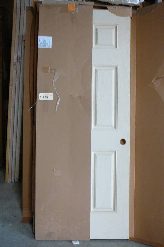 lot 49 image: 6 Panel Oak Door