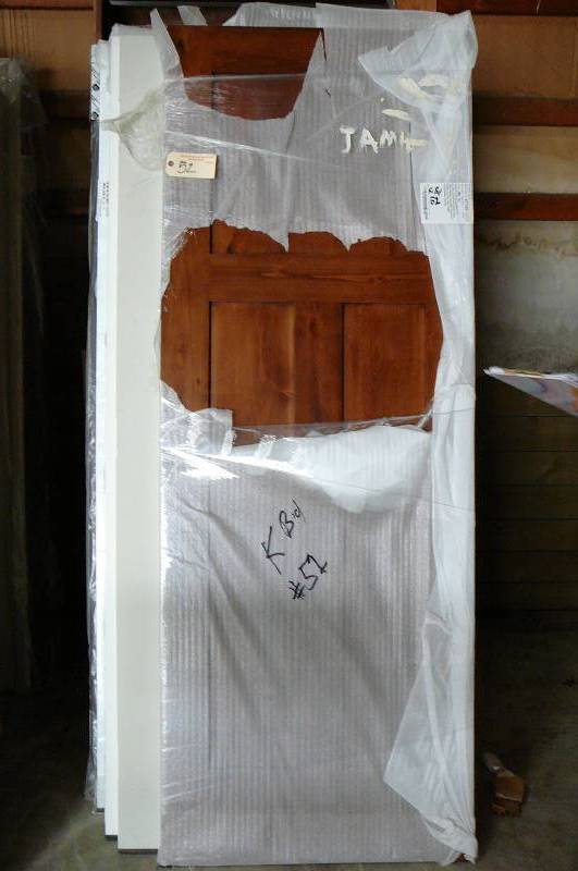 lot 52 image: Knotty Alder Pre-Finished Interior Door
