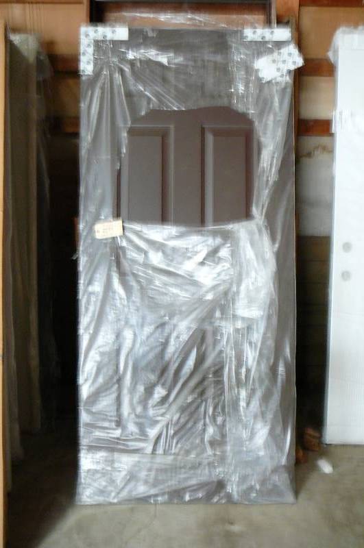 lot 57 image: Levelle Steel Door