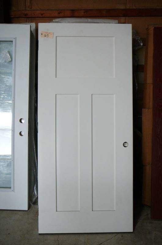 lot 63 image: Wooden Entrance Door