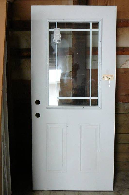 lot 77 image: Bayer Built 2 Panel Door