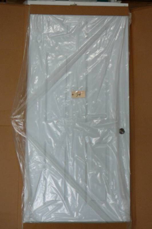 lot 79 image: Lavelle Metal Exterior Door