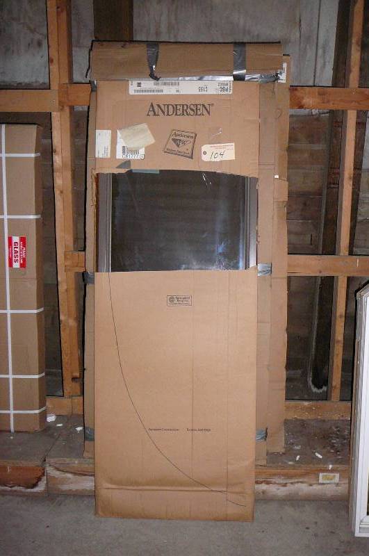 lot 104 image: Anderson Replacement Sash