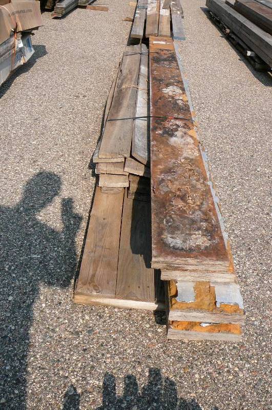 lot 250 image: Random Rough Sawed Lumber Lot