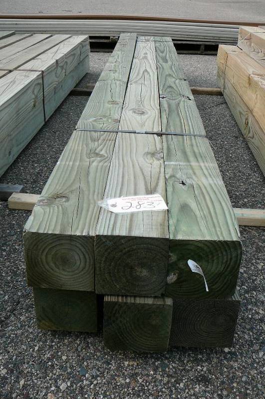 lot 283 image: Post  Green Treated
