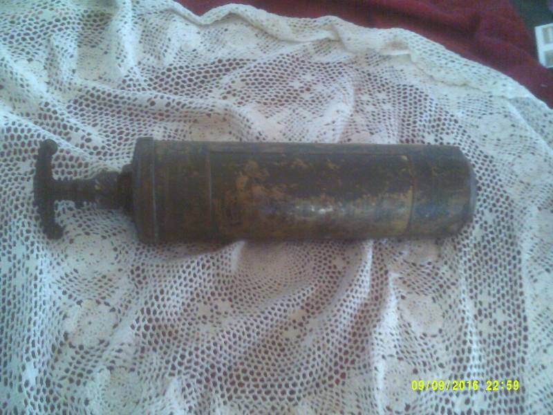 ANTIQUE FIRE EXTINGUISHER
