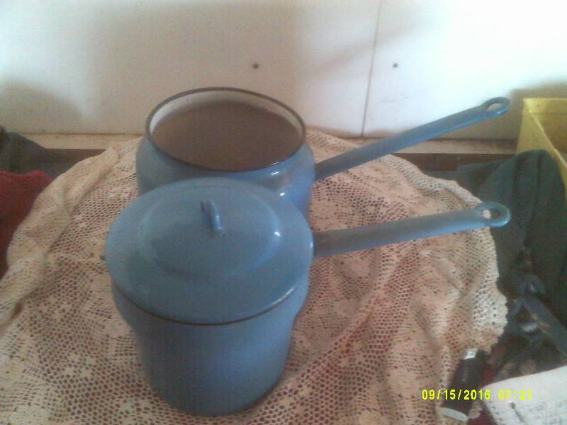 ANTIQUE DOUBLE BOILER