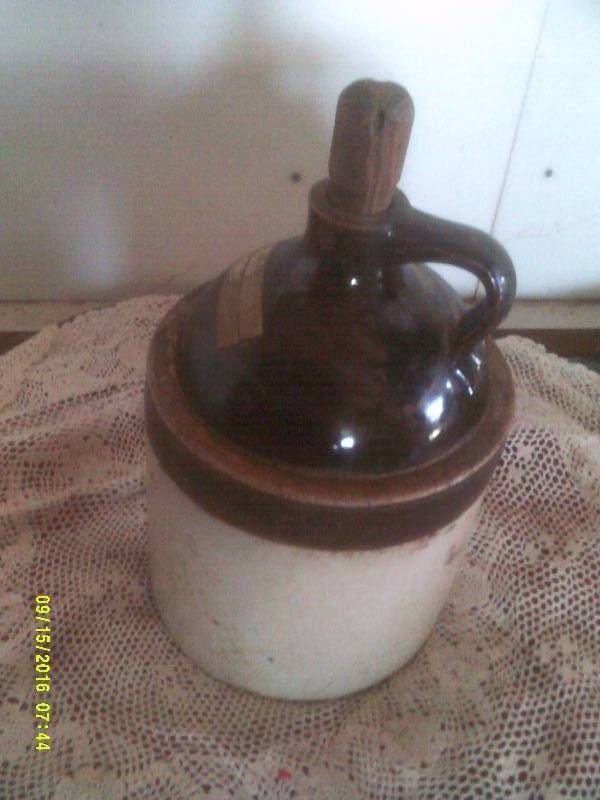 ANTIQUE CROCK JUG