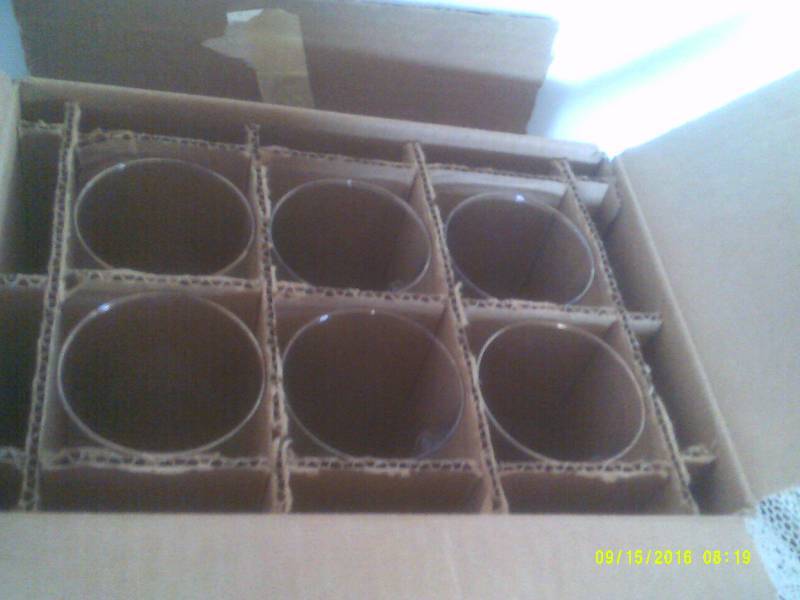 6 VINTAGE 1940S GOLD RIMMED AVON GLASSES