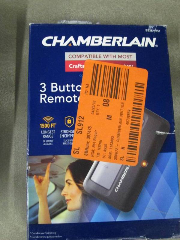 Chamberlain Garage Door Remote Cont...