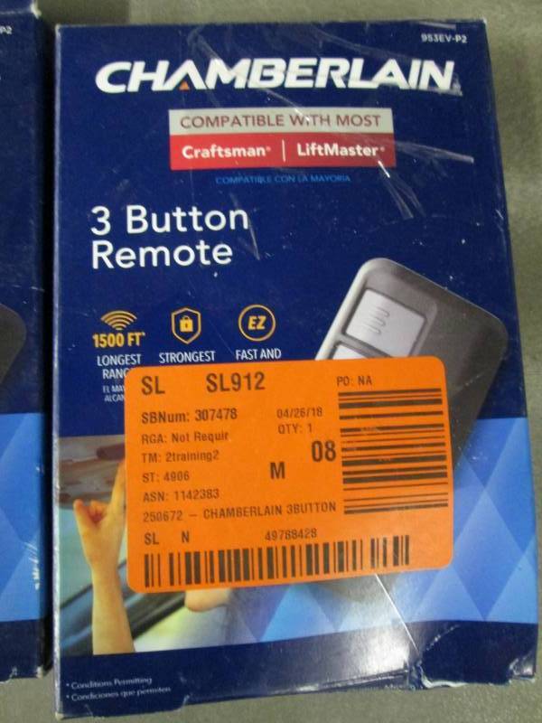 Chamberlain Garage Door Remote Cont...