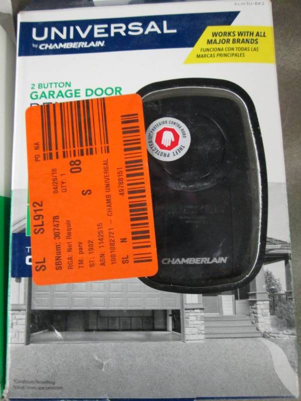 Chamberlain Universal Remote Garage...