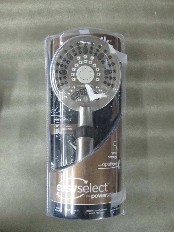 Waterpik Easy Select 5-Spray 5 in. ...