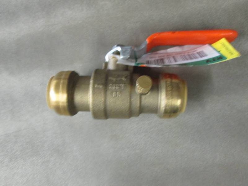 SharkBite 1 in. Brass Push-to-Conne...