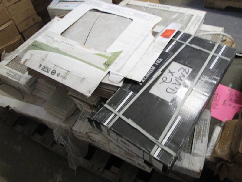Pallet of Assorted Tile including 7...