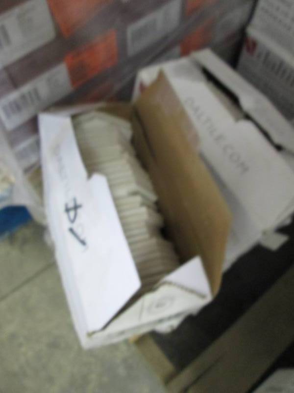 4 Cases Daltile Semi Gloss White He...