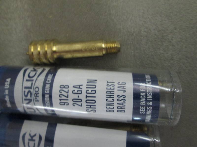 40 Each Gunslick Brass Benchrest Sh...