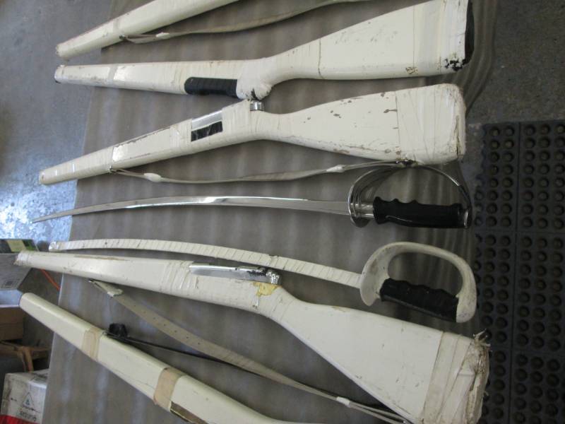 ColorGuard Swords & Guns...