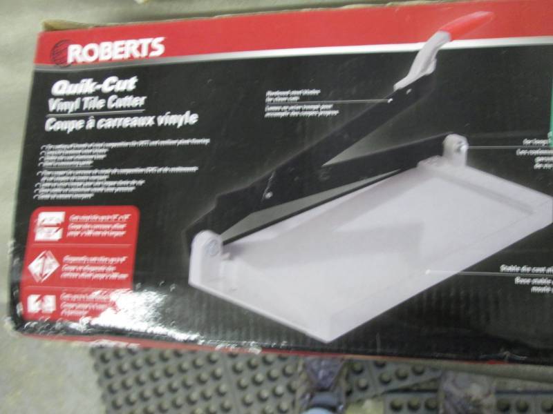 Roberts 12 in. Quik-Cut Vinyl Tile ...