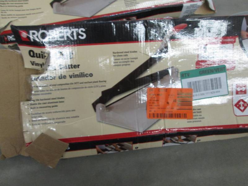 Roberts 12 in. Quik-Cut Vinyl Tile ...