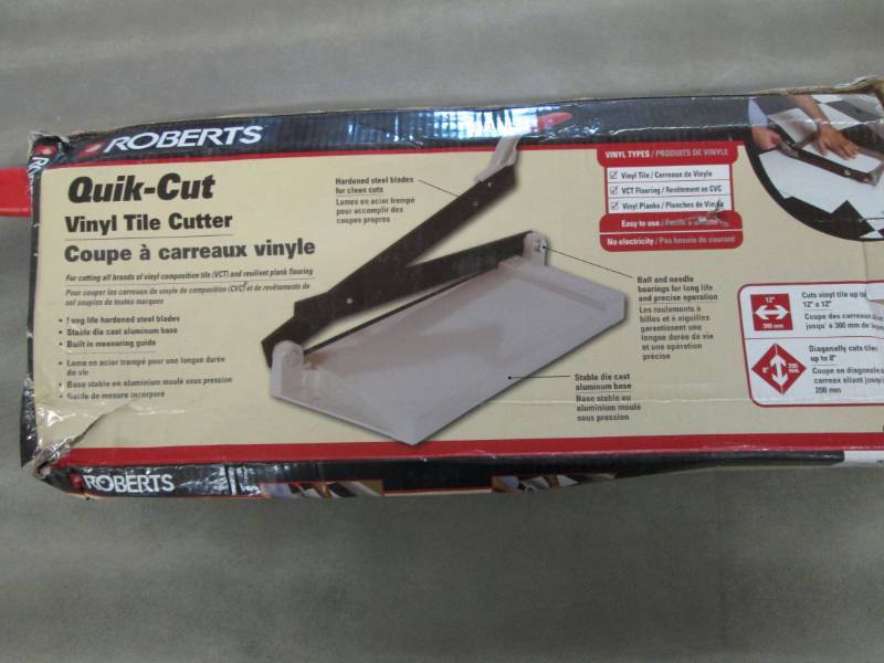 Roberts 12 in. Quik-Cut Vinyl Tile ...